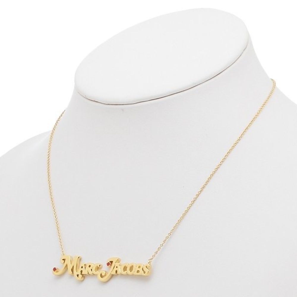 Marc Jacobs The Nameplate Necklace w/ dust bag